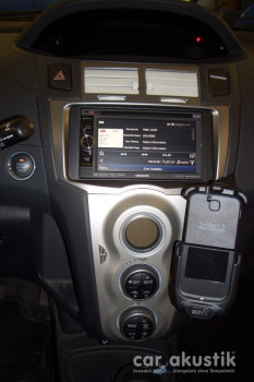 Radio-Navi im Toyota Yaris XP9 Bj.2007