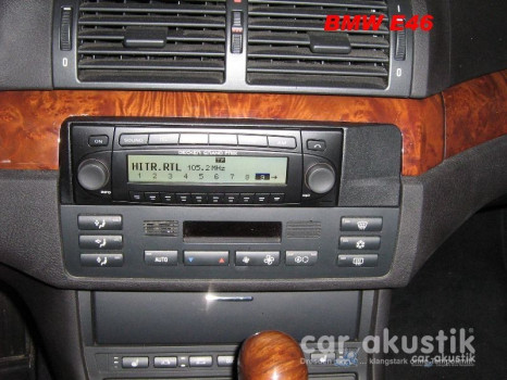 BMW E46 Umbau auf klassisches Becker- Radio