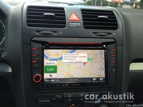 Kenwood DNX521DAB im Golf 5