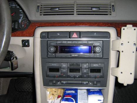 Radioumbau Audi A4