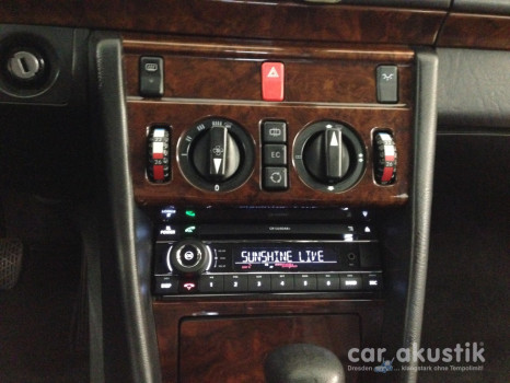 Digitalradio im Mercedes W124