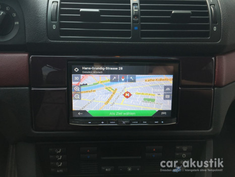 Pioneer AVIC-F77DAB im BMW E39