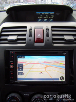 Navigation im Subaru XV