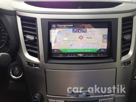 Navigation im Subaru Legacy